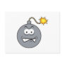 Ticking Bomb Smiley Face Postcards