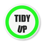 Tidy Up - Magnet