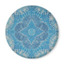 Tie Dye Blue Star magnets