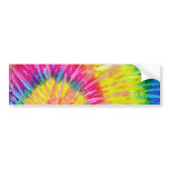 Tie Dye Bumper Sticker bumper stickers