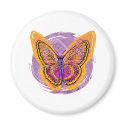 Tie Dye Butterfly magnets