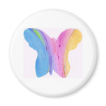 TIE DYE BUTTERFLY magnets