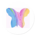 TIE DYE BUTTERFLY stickers