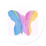 TIE DYE BUTTERFLY stickers