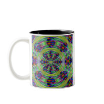 Tie Dye Hippie Kaleidoscaope Swirls Mug