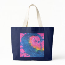 Tie Dye Look Jumbo Bag