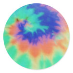 Tie Dye Look Stickers