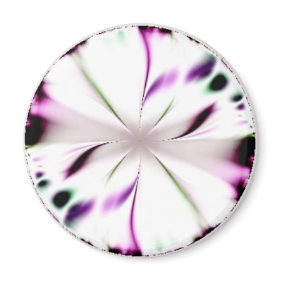 Tie Dye Magnet by lioneyes