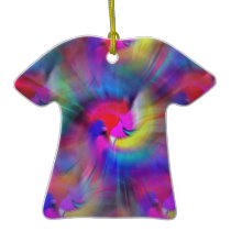 Tie Dye Ornament