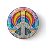 Tie Dye Peace buttons