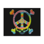 Tie-Dye Peace Pirate postcards