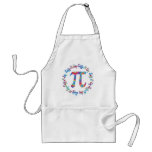 Tie Dye Pi Day Tees and Gifts aprons