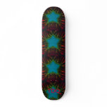 Tie Dye Star Skateboard
