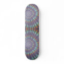 Tie Dye Wheels Skateboard