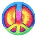 Tie~Dyed Peace stickers