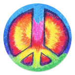Tie~Dyed Peace stickers
