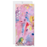 Tied dye type design, purple pink and more rack cards