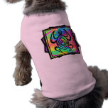 Tiedye Turtle Symmetry Dog Shirts pet clothing