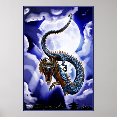 Tien Lung Print by geminisquaredworks