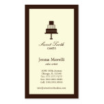Tiered Cake Business Card