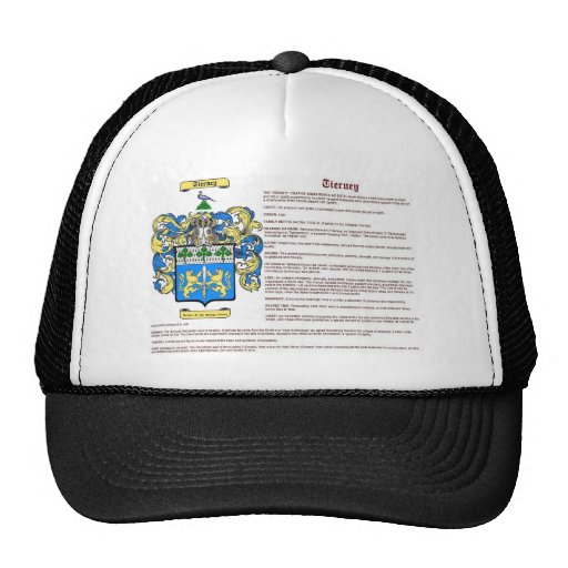 Tierney (meaning) mesh hats