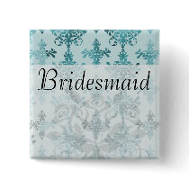 tiffany blue and aquas distressed damask pins