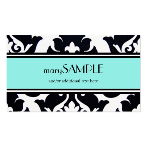 Tiffany Blue Business Card Templates