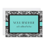 Tiffany Blue Damask