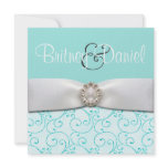 Tiffany Blue Wedding Invitations