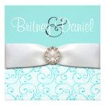 Tiffany Blue Wedding Invitations