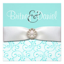 Tiffany Blue Wedding Invitations