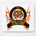 Tiger 35th Birthday Gifts Mousepad
