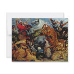 Tiger And Lion Hunting By Rubens Peter Paul invitations
