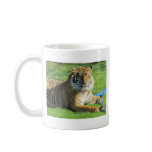 tiger at the zoo coffee mugs