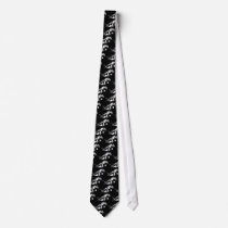 Tiger Attacking Neck Tie
