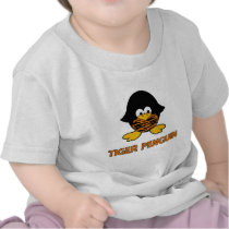 Tiger Baby Penguin T-shirts
