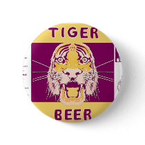 Tiger Beer Manhattan Brewing Pinback Button