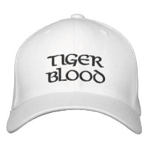 Tiger Blood Embroidered Hats