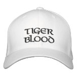 Tiger Blood embroidered hats