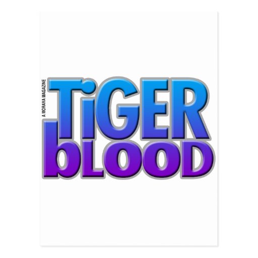 Tiger Blood Magazine Postcards