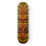 Tiger Board Animal Instinct Custom Skate Board