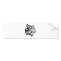 Tiger Bumper Sticker