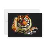 Tiger Collage Invitation