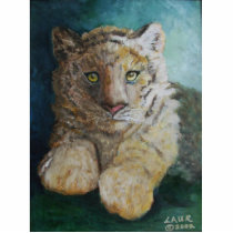 Tiger Cub Sculpture