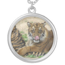 Tiger Cubs Necklace