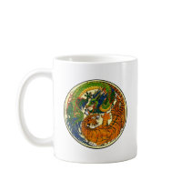 Tiger & Dragon Yin Yang Mug