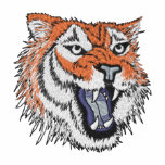 Tiger embroidered shirts