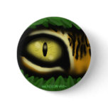 Tiger eye cartoon art cool button design