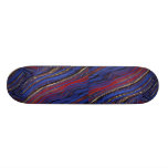 Tiger eye, haematite and jasper skate decks