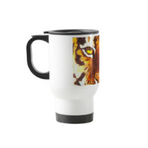 tiger eyes coffee mug